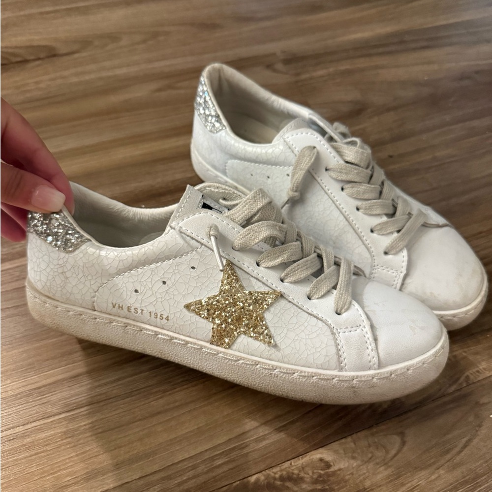 Vintage Havana White Gold Star Sneakers